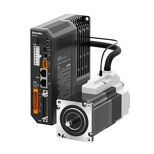 Hệ động cơ bước vòng kín 2 pha loại AC tích hợp bộ điều khiển Autonics AiCA-60LA-B